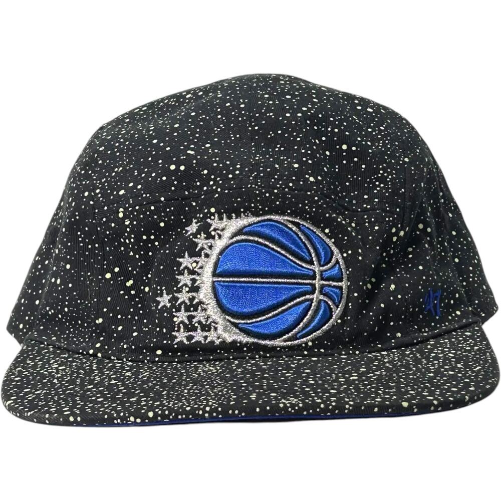 Vintage '47 Brand Orlando Magic HWC Galaxy 5-Panel Camper Hat Men's OS Y2K NBA